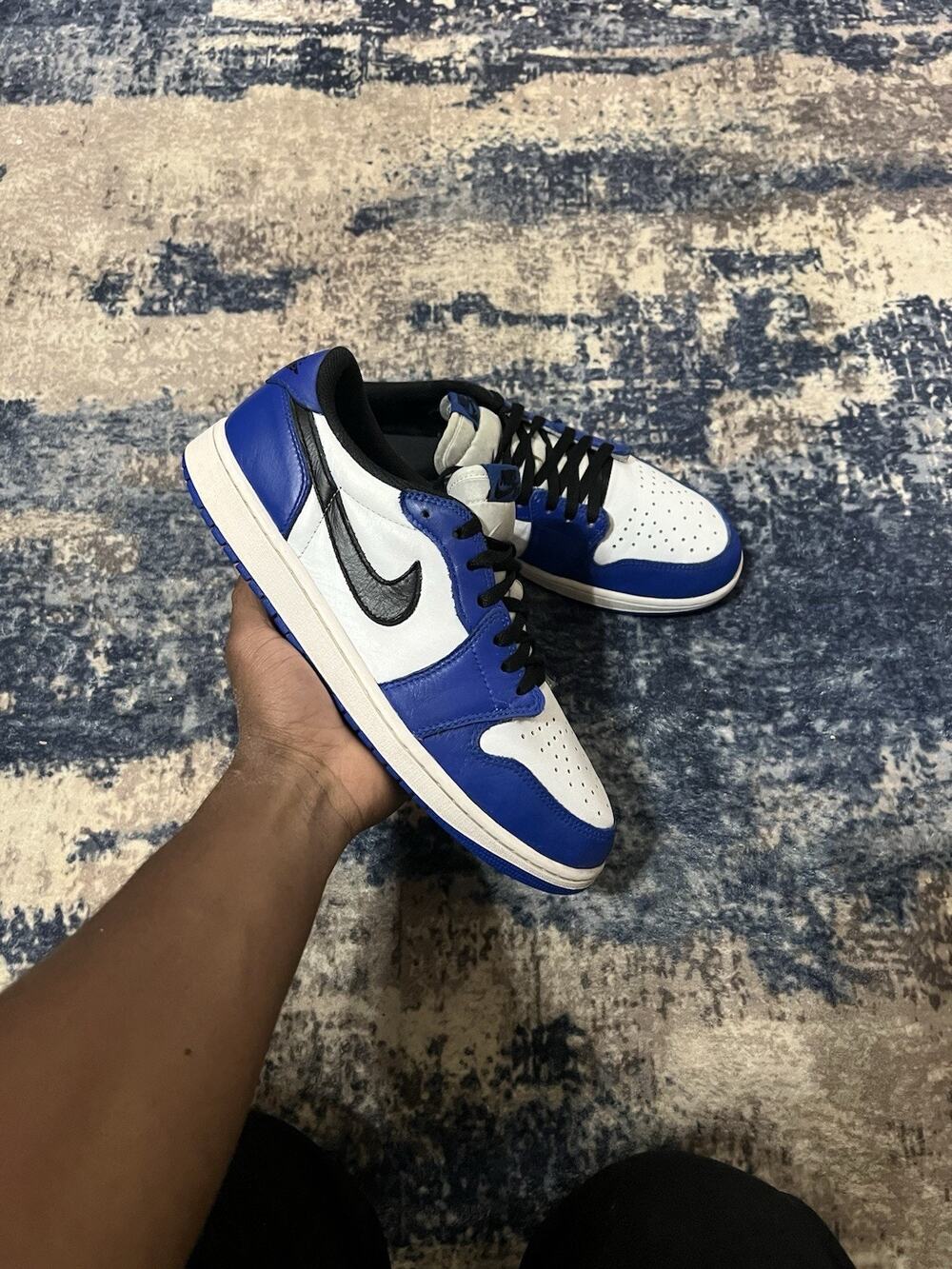 Size 11.5 -Air Jordan 1 Low OG Game Royal Blue CZ0790-140